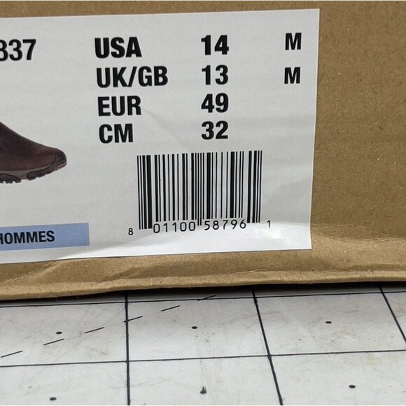 Merrell Moab Adventure Moc Men's Brown Slip On Sz. 14 Dark Earth NEW~~ - Picture 8 of 9